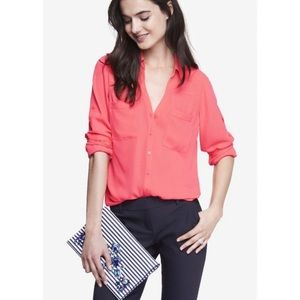 Express Portofino Shirt - Coral